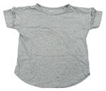 Levné dívčí trička s krátkým rukávem velikost 128, Tu