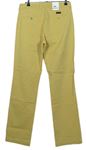 Pánské žluté proužkované plátěné chino kalhoty zn. MAC vel. 32/34
