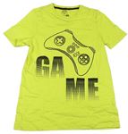 Žlutozelené tričko s ovladačem F&F