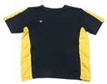 Černo-okrové sportovní tričko M&S