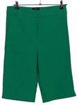 Dámské zelené elastické capri kalhoty Papaya 