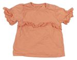 Levné dívčí trička s krátkým rukávem velikost 80