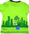 Outlet - Zelené triko s obrázkem
