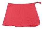Růžová plavková zavazovací sukně bpc