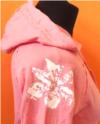 Dámská růžová mikina s kapucí zn. New Look
