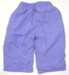 Fialové šusťákové oteplené kalhoty zn.Tiny ted