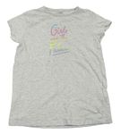 Luxusní dívčí trička s krátkým rukávem velikost 146