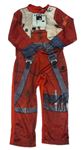 Kostým - Červeno-béžovo-tmavošedý vycpaný overal - Star Wars 