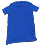 Modré tričko s nápisem zn. F&F