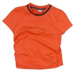 Oranžové sportovní tričko s logem HOLYFIELD