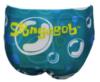 Outlet - Zeleno-modré plavky se Spongebobem zn. Nickelodeon