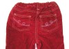 Červené manžestrové kalhotxy zn.M&Co