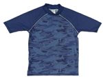 Modro-tmavomodré army UV tričko M&S