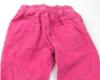 Růžové manžestrové kalhoty s kytičkami zn. Early Days;vel. 6-12 měs 