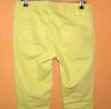 Dámské žluté plátěné kalhoty zn. H&M vel. 34