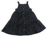 Černé puntíkaté šaty Primark