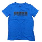 Modré tričko s logem Puma