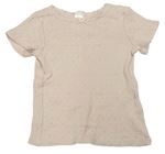 Dívčí trička s krátkým rukávem velikost 80 H&M
