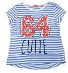Dívčí trička s krátkým rukávem velikost 98 Mothercare