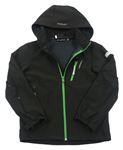 Černá softshellová bunda s kapucí IcePeak