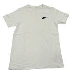 Bílé tričko s logem Nike