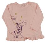 Světlerůžové triko s Minnie Disney