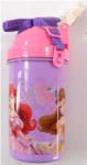 Outlet - Fialovo-růžová plastová láhev na pití s princeznami zn. Disney 