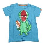 Světlemodré tričko s krokodýlkem C&A
