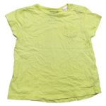 Levné dívčí trička s krátkým rukávem velikost 80