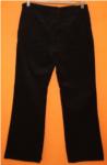 Dámské černé manžestrové kalhoty zn. St. Bernard 