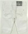 Bílé 3/4 riflové kalhoty s hvězdičkami zn. Star 