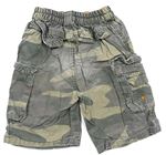 Army 3/4 plátěné kalhoty s kapsami zn. Ladybird