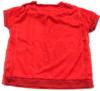 Červené sportovní tričko s erbem zn. Umbro 