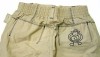 Béžové plátěné kalhoty s ovečkou zn. Mini Mode