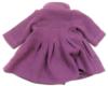 Purpurovo-fialový vlněný kabátek 