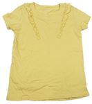 Dívčí trička s krátkým rukávem velikost 158