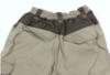 Béžovo-hnědé plátěné kalhoty s kapsou zn. Mini Mode