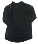 Černé sportovní funkční triko Decathlon