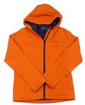 Neonově oranžová šusťáková jarní funkční bunda s kapucí Mountain Warehouse