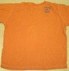 Oranžovo-šedé triko s nápisem zn. H&M